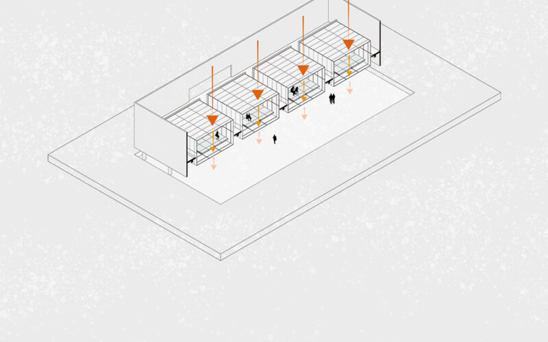 개별 기도실 다이어그램